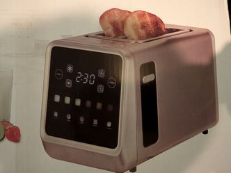 Touch screen toaster