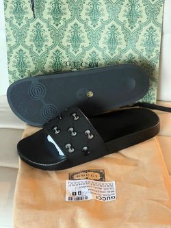 Gucci men women slide