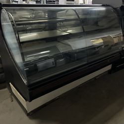 Dual Zone Display Case – Dry + Refrigerated – Bakery / Cafe
