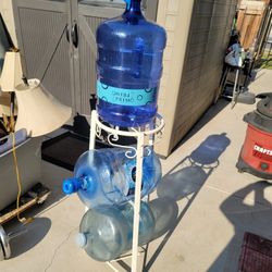 New 3 Tier WTer Jug Storage Rack Jugs Included 