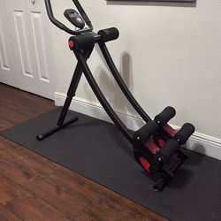 Ab Machine for Home Gym, Core Strength Training Equipment for Home Fitness