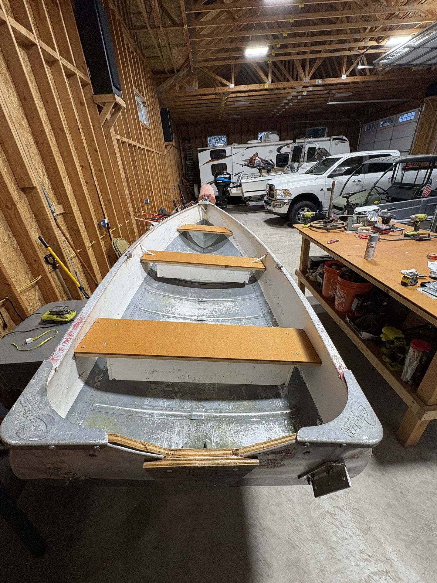 12’ Aluminum Boat 