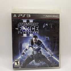 Star Wars: The Force Unleashed II (PlayStation 3, 2010) Complete Tested Working 