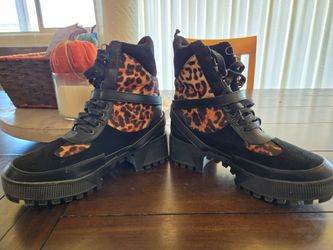 Cheetah boots