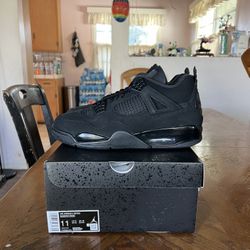 Jordan 4 Retro Black Cat (2025) Size 11