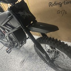 Riding Times GT73 Electric Bike , 37mph , Up To 150 Mile Range , Dual Batteries, Full Suspension 