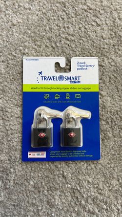 Travel Smart by Conair TSA Padlock 2-Pack