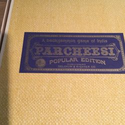 1975 Parcheesi Set In Mint Condition 