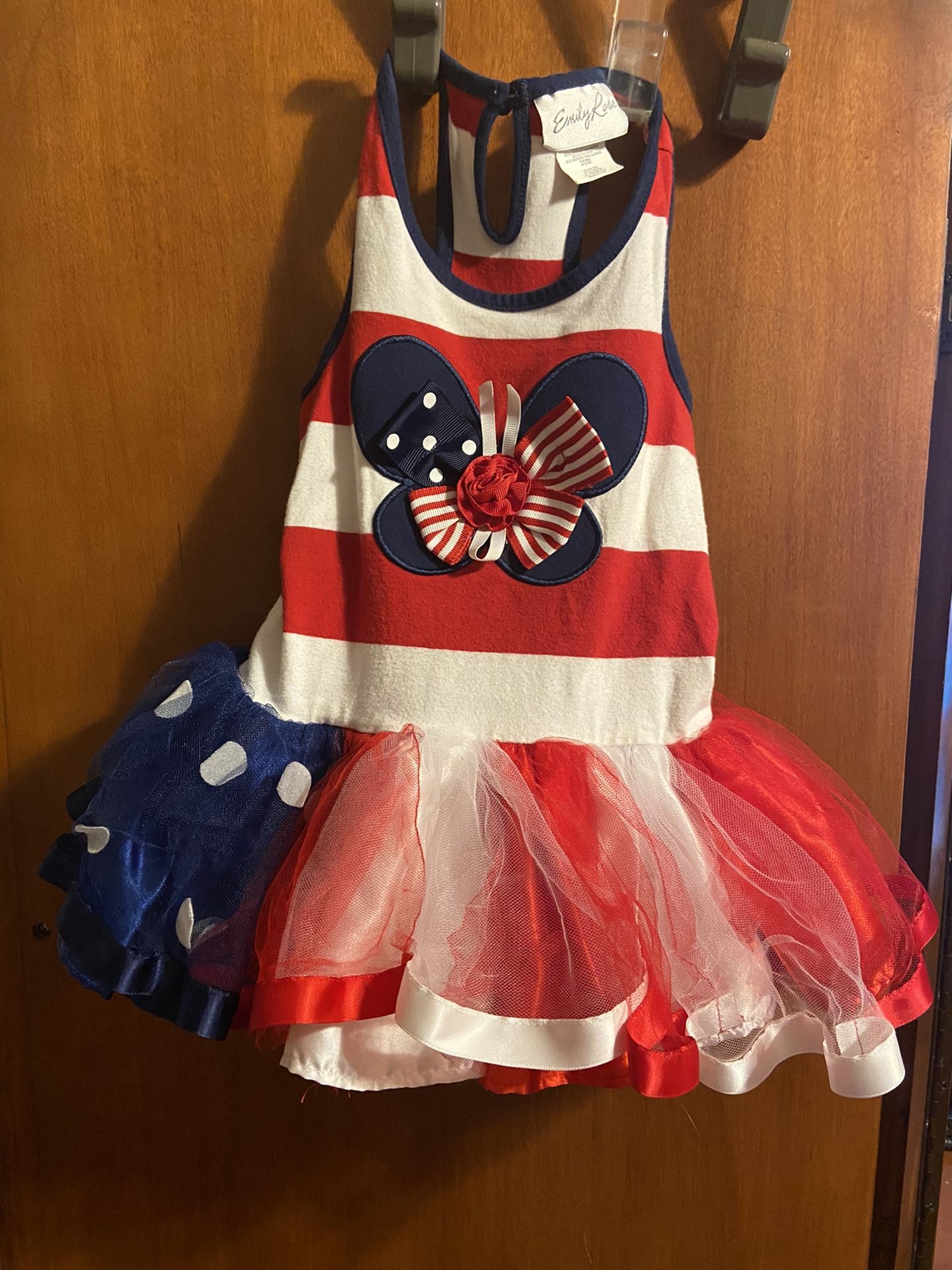 LITTLE GIRLS PATRIOTIC DRESS