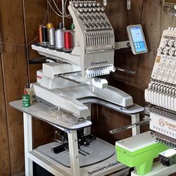 12 Needle Embroidery Machine