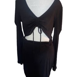 BCBG Black Sexy Dress- Size M