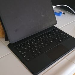 Samsung Tab S7 FE w/ Case Keyboard.