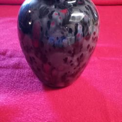 Beautiful Multi-colored Glazed Vase
