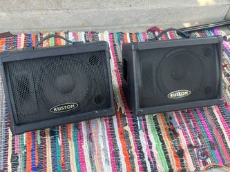 Kustom KSC10 10M PA Monitor Speaker 80 Watts Rms SET🔥