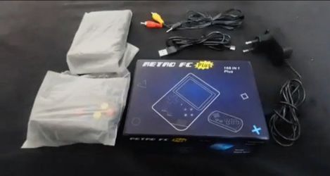 HANDHELD GAME BOX PLUS RETRO FC-WHITE [WH-1] (CLI)