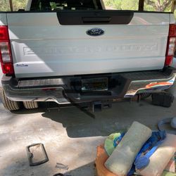 (Bed Only) 2022 F350 Dually Bed, Tailgate, Taillights, And Bumper