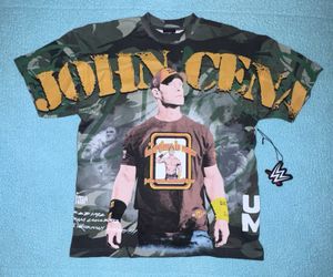 Civil Regime WWE John Cena Camo T Shirt Small NWT Farewell Tour Last Time Is Now