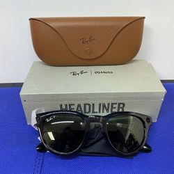 Ray-Ban RW4009 Meta Headliner Shiny Black Frames Smart Sunglasses