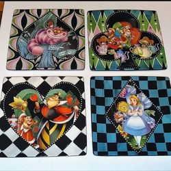 Disney Alice In Wonderland Plates