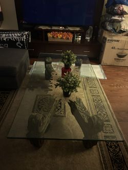 Wood Table With Class Gold Color  Very  Nice Design 