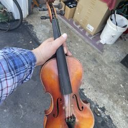 2 Antique Very Old Violins One Is From Germany German