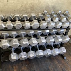 Full Set Of Dumbbells 15-95 (Free delivery)