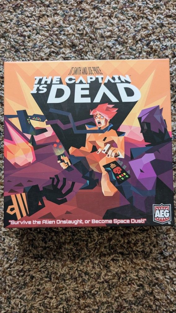 The Captain Is Dead - AEG Boardgame