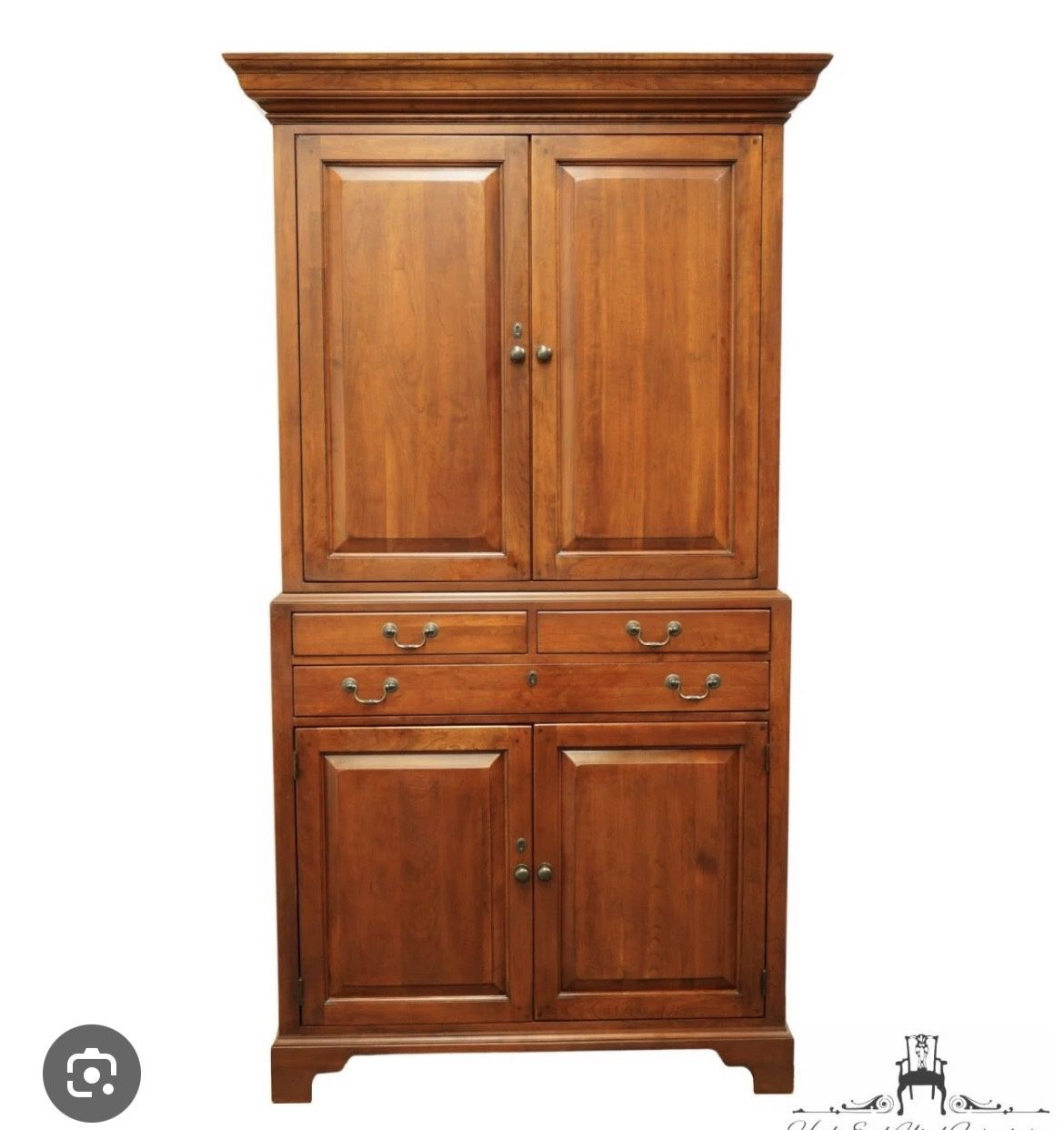 Beautiful Hardwood Armoire