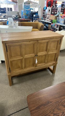 Keene Solid Wood Storage Cabinet