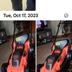 Black And Decker electric Lawn Mower