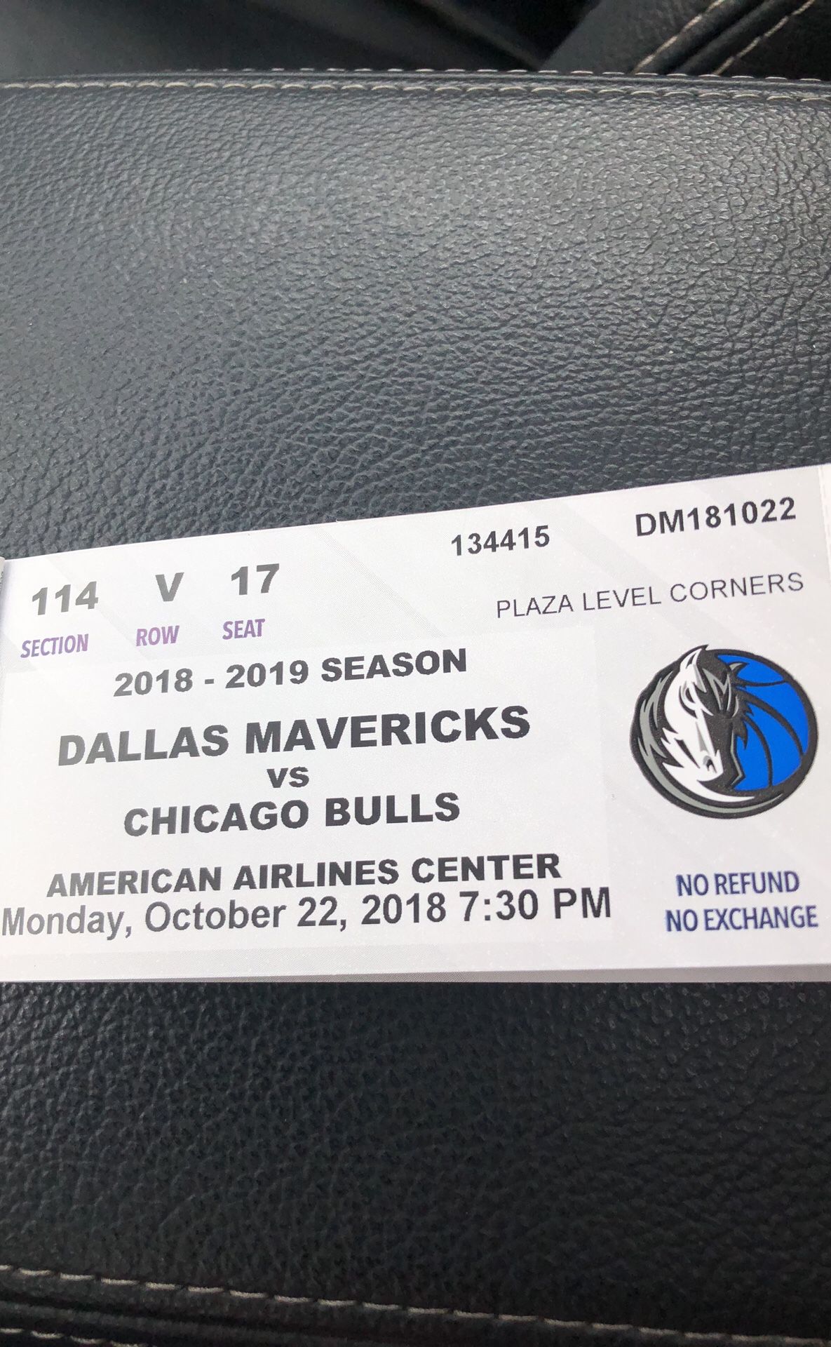 Dallas Mavericks vs Chicago Bulls Tickets