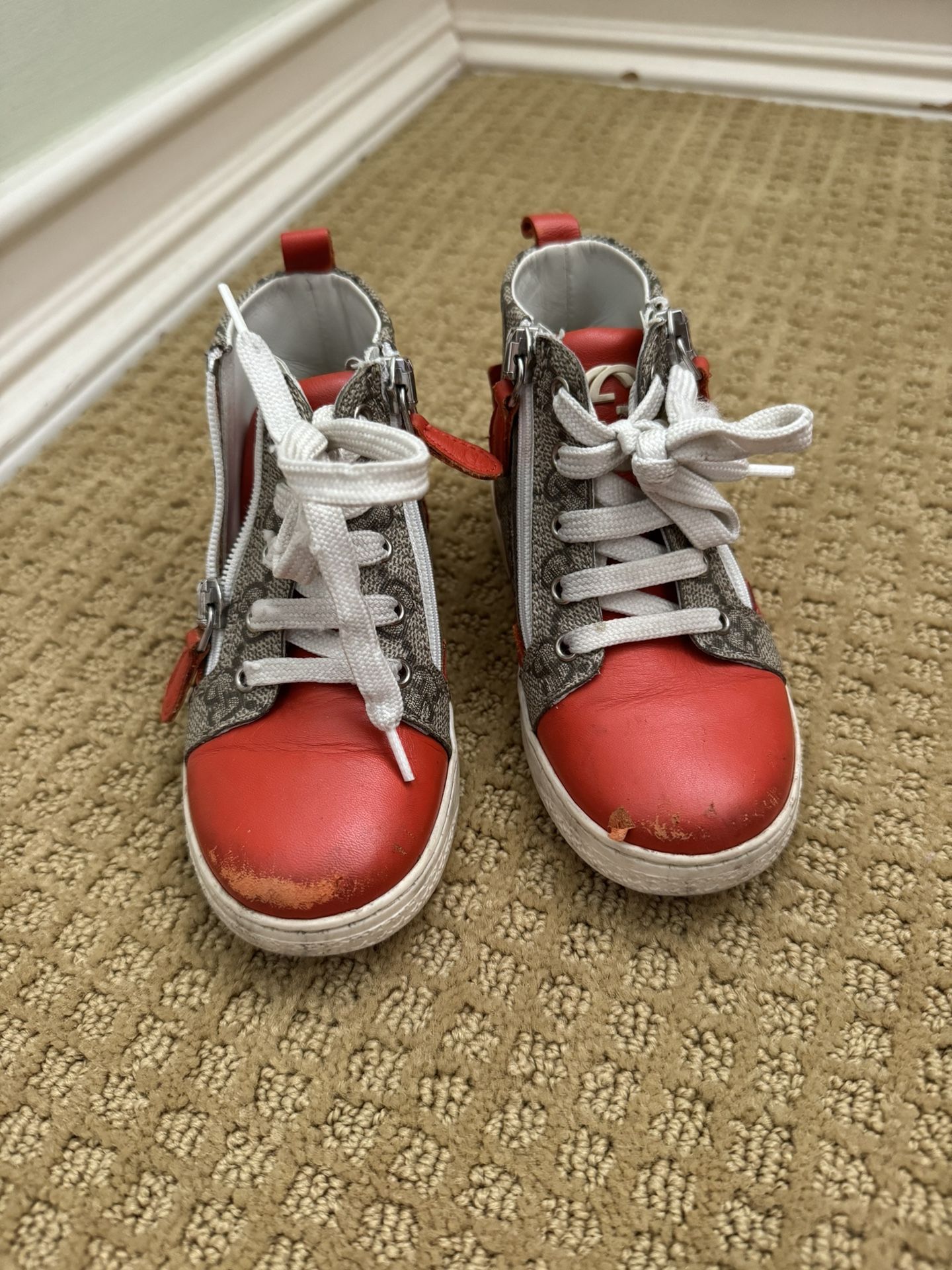 Gucci Toddler Fox Shoe Size 24