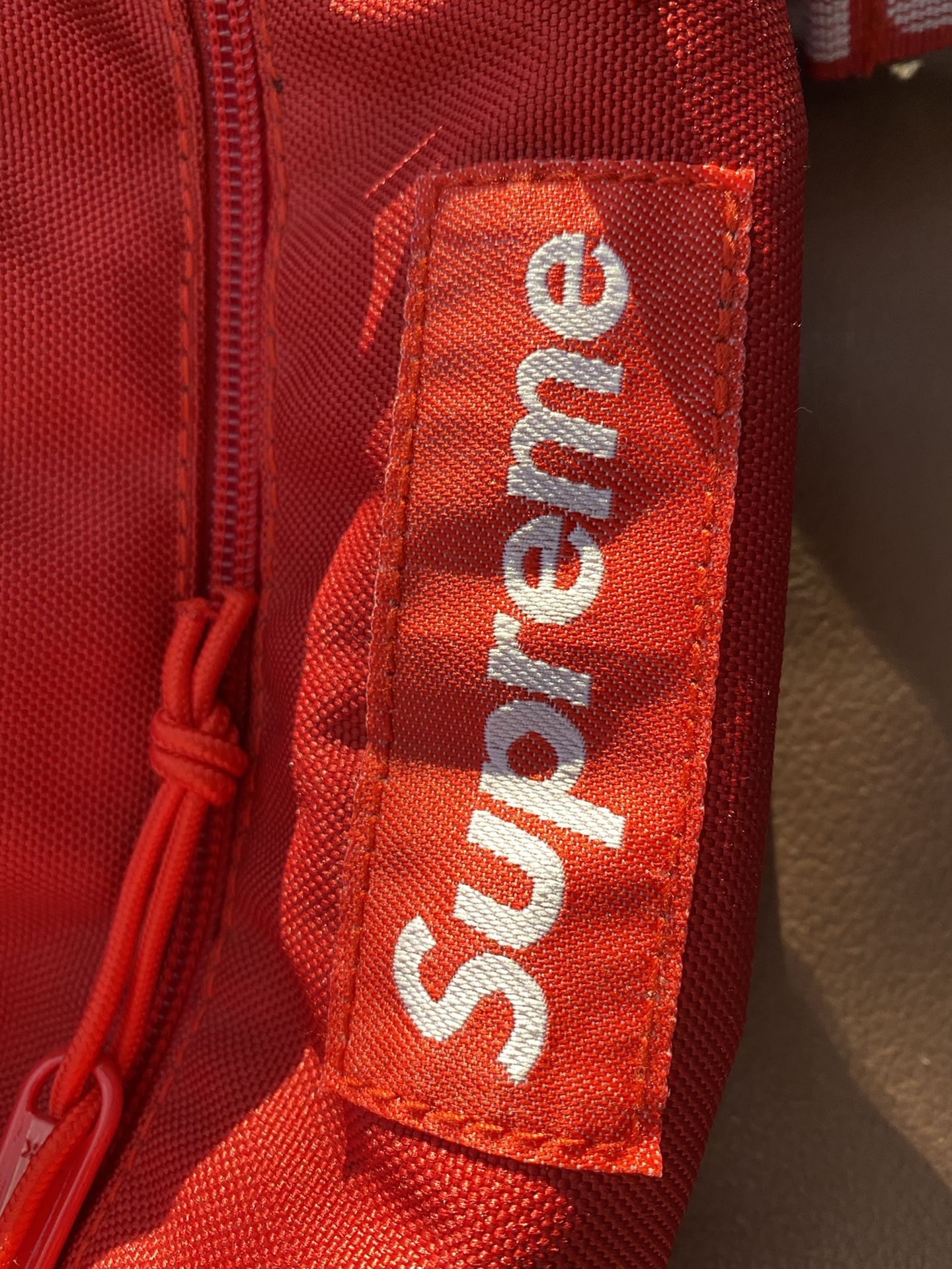 Supreme Cordura Waist Bag/Fanny Pack Red SS18 Great Condition
