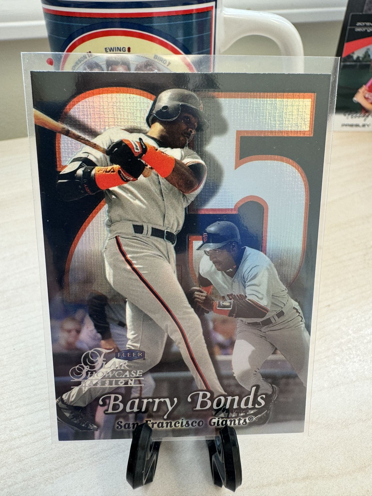 1999 Flair Showcase Passion Row 2 Barry Bonds #25 San Francisco Giants Beauty