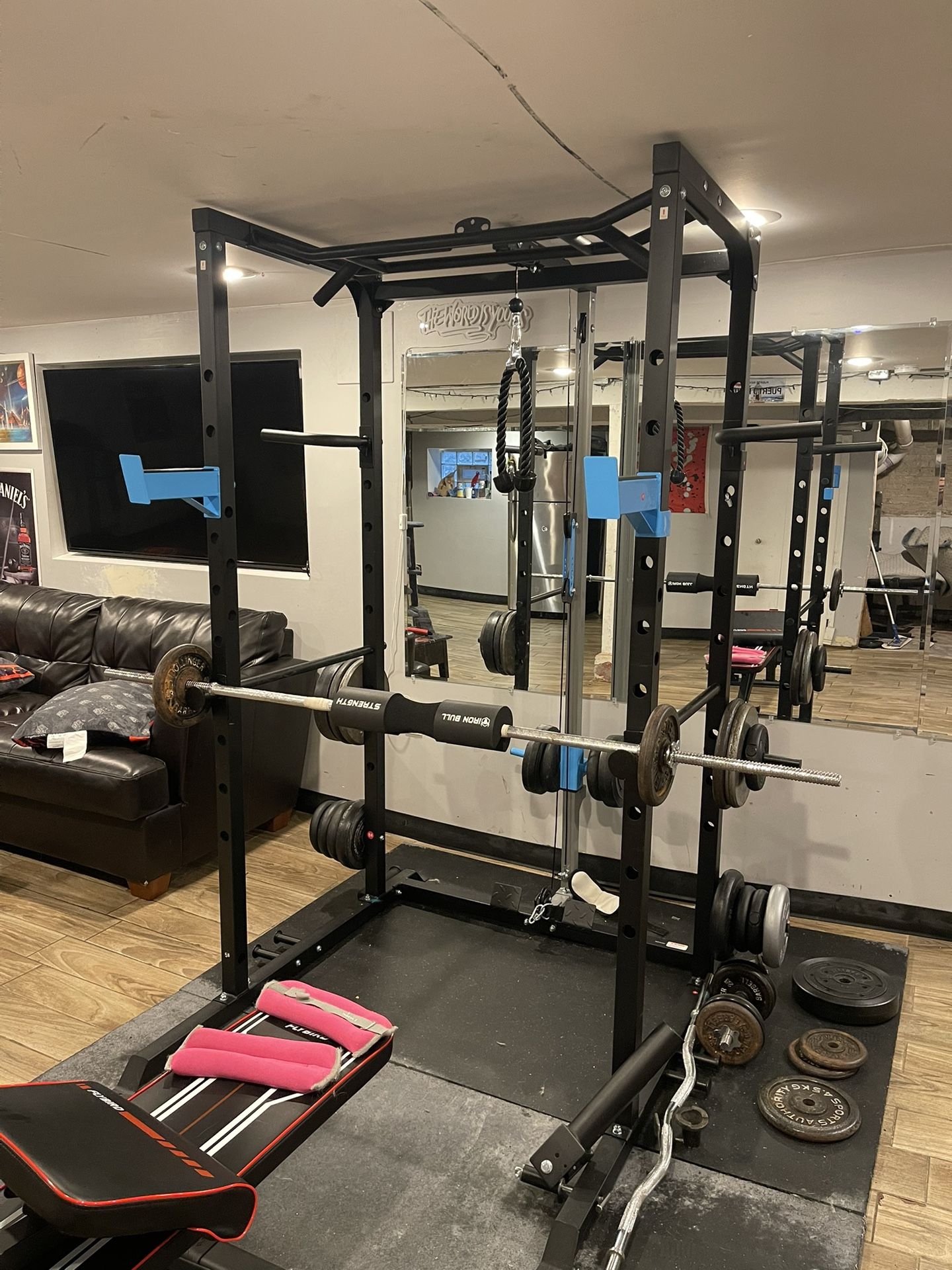 Exercise Power Rack/Cage LIKE NEW! Weight Lifting