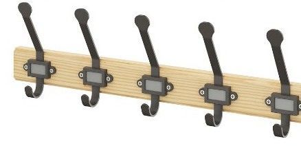 Brand new IKEA wall mount coat rack
