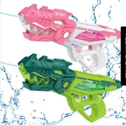 TALGIC 2 Pack Squirt Dinosaur Guns