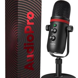 USB Microphone, Cardioid Condenser Gaming Mic