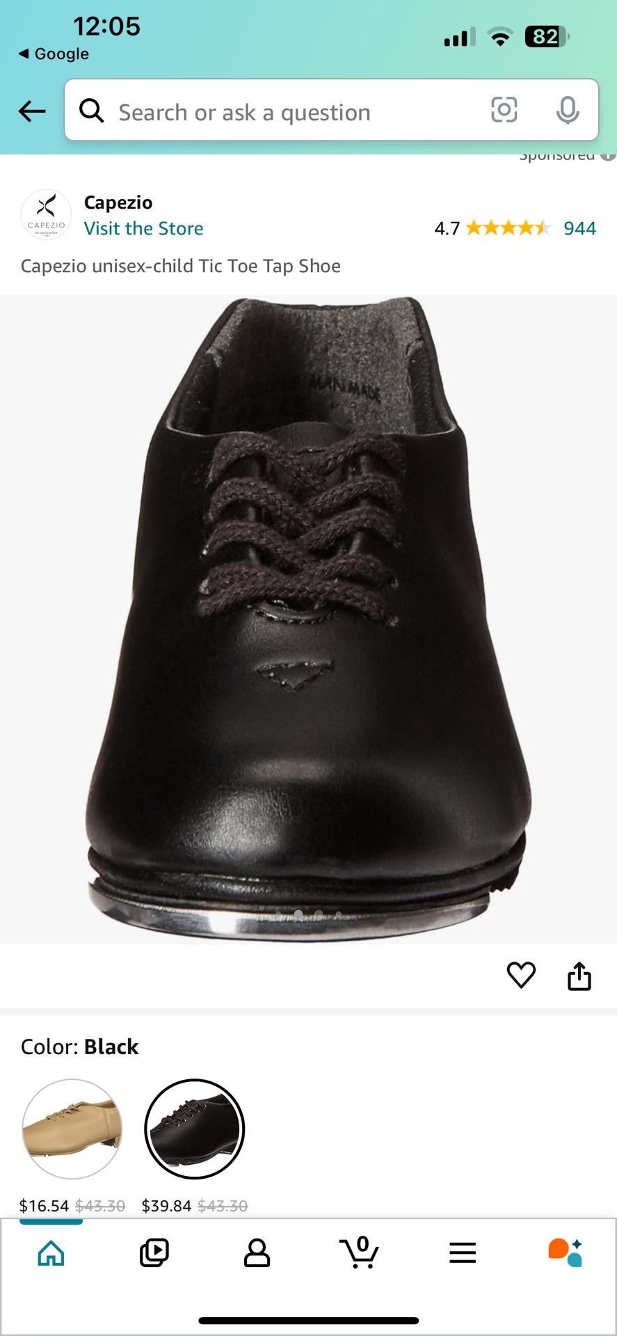 Capezio Tap Dance Shoes Toddler