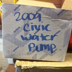 06-11  Honda Civic Water Pump 