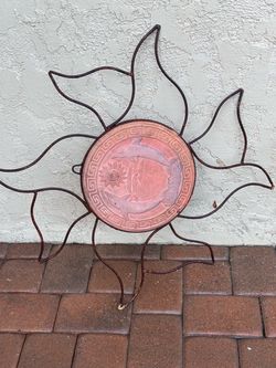 Garden wall art