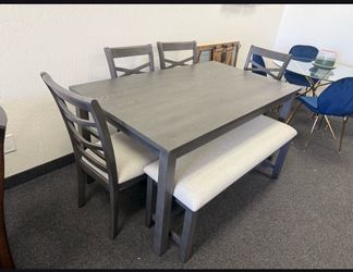 Grey dining set
