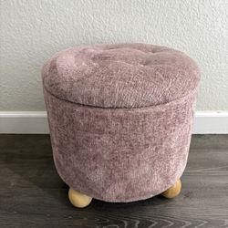round storage ottoman 