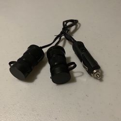 Dual Outlet Car Charger Adapter 
