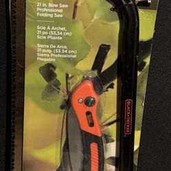 BLACK n DECKER, Bow Saw, Set, NEW