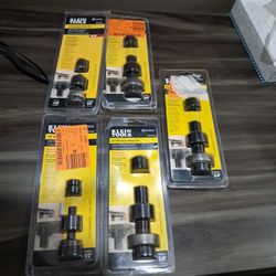 Klein Tools 3/4 Inch Knockout Punch Set . 1/2 In 