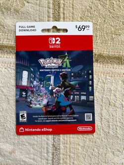 Pokémon legends ZA for Switch 2