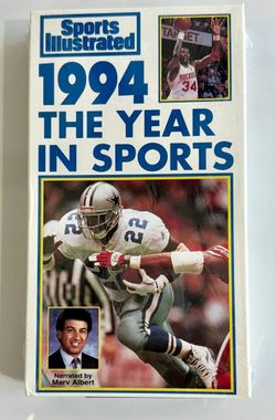 Sports Illustrated - 1994 The Year in Sports - Factory Sealed (VHS 1994) Vintage!