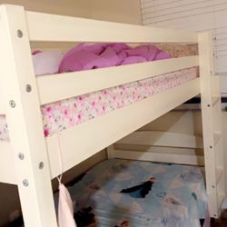 Twin Over Twin Bunk Bed 