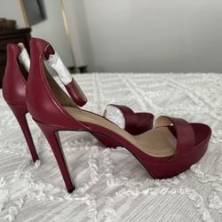 BRAND NEW BCBG Red Heels!!!